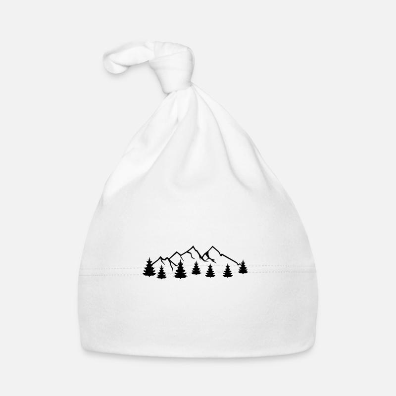 montagnes arbres nature 01 Bonnet bio Bébé