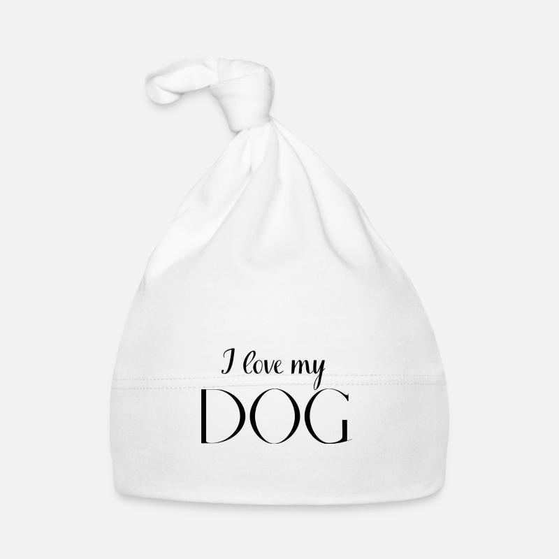 J’aime les chiens Bonnet bio Bébé