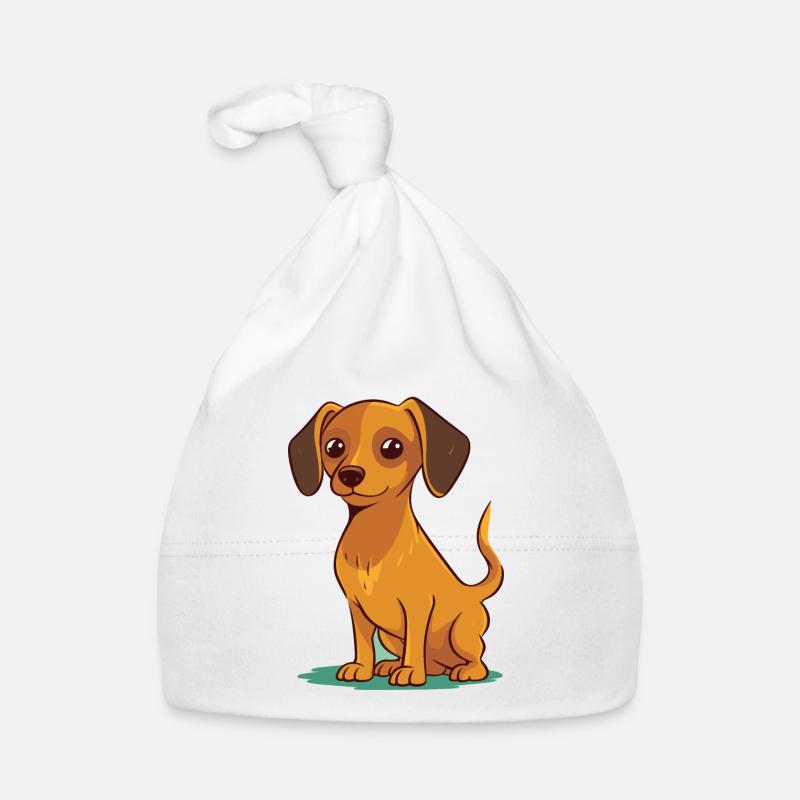 Conception de chien mignon pour les propriétaires de chiens Bonnet bio Bébé