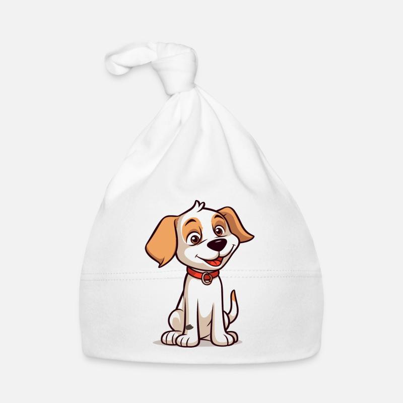 Conception de chien mignon pour les propriétaires de chiens Bonnet bio Bébé