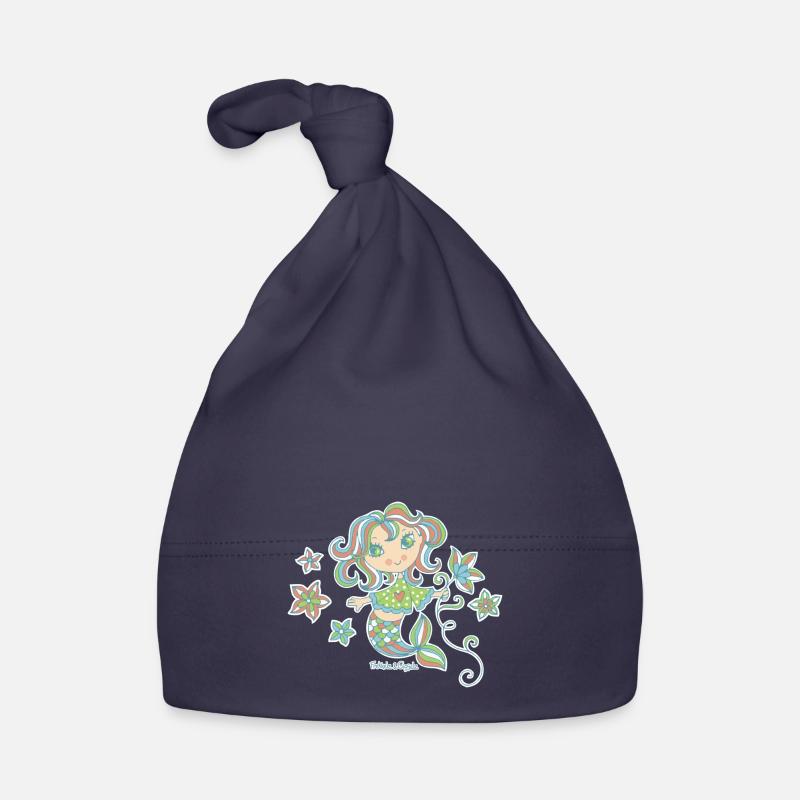 Little Mermaid Organic Baby Cap