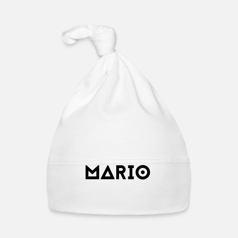 Vorname Mario Baby Bio-Mütze