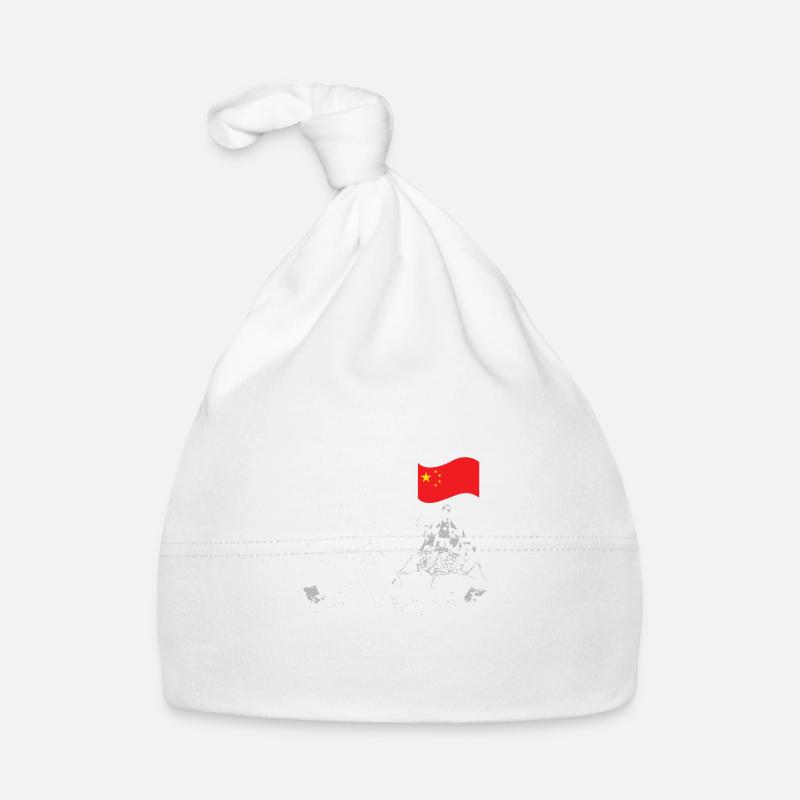 China is conquering space Organic Baby Cap