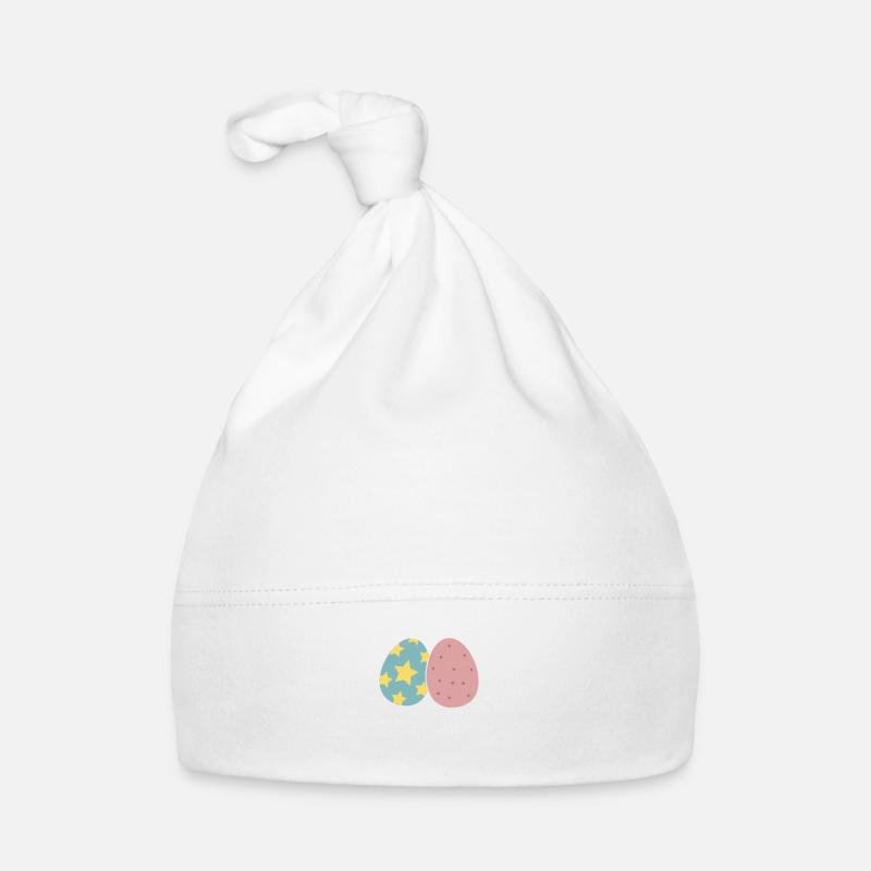 Easter eggs eaten gift celebration hunger food Organic Baby Cap
