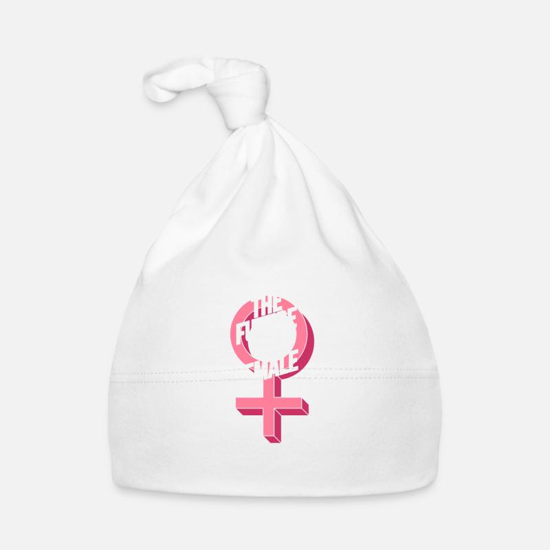 Die Zukunft wird weiblich sein Revolution Feminist Baby Bio-Mütze