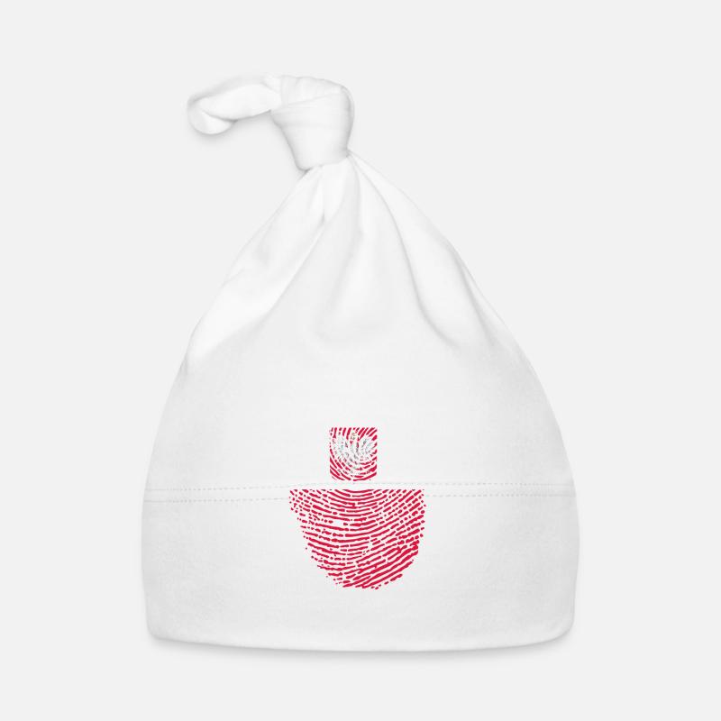 Pologne - Bonnet bio Bébé - blanc