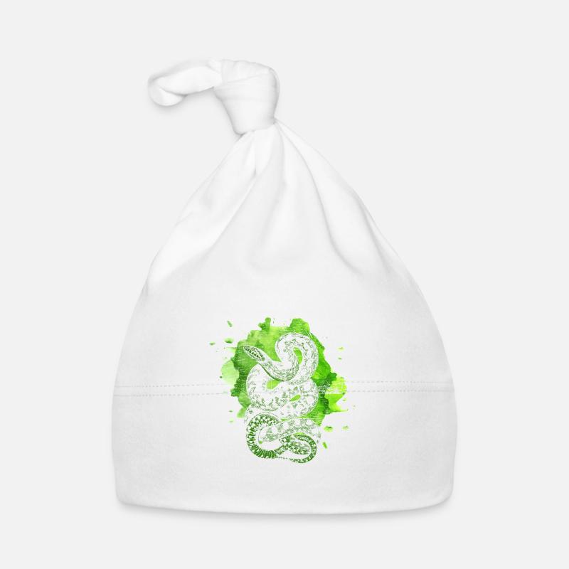 Cadeau de reptile de poison de serpent d'eau de serpent Bonnet bio Bébé