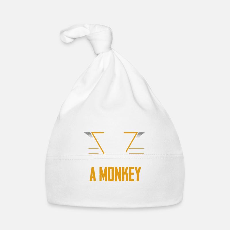 Be a monkey primate gorilla animal gift vintage Organic Baby Cap