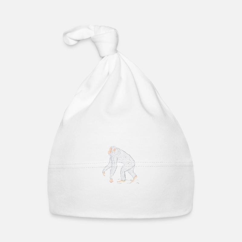 Affe Banane Tier Geschenk Affen Natur Klettern Baby Bio-Mütze