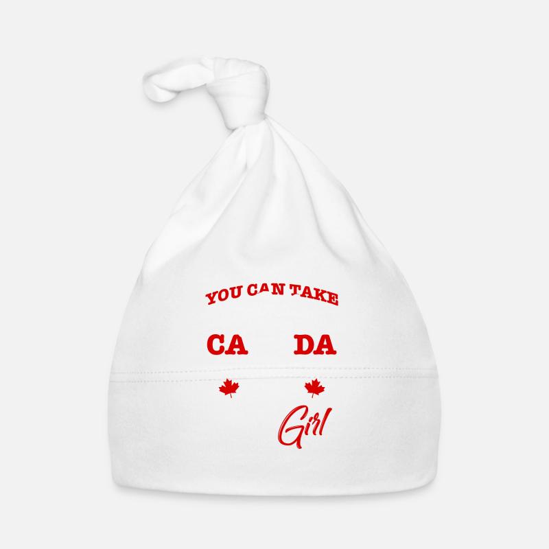 Canada - Bonnet bio Bébé - blanc