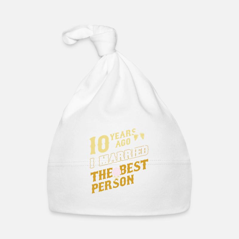 10e anniversaire de mariage se marier Bonnet bio Bébé