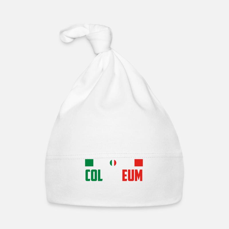 Italie Rome Coliseum Bonnet bio Bébé