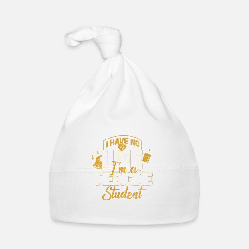 Medizin Studium Mediziner Arzt Doktor Geschenk Baby Bio-Mütze