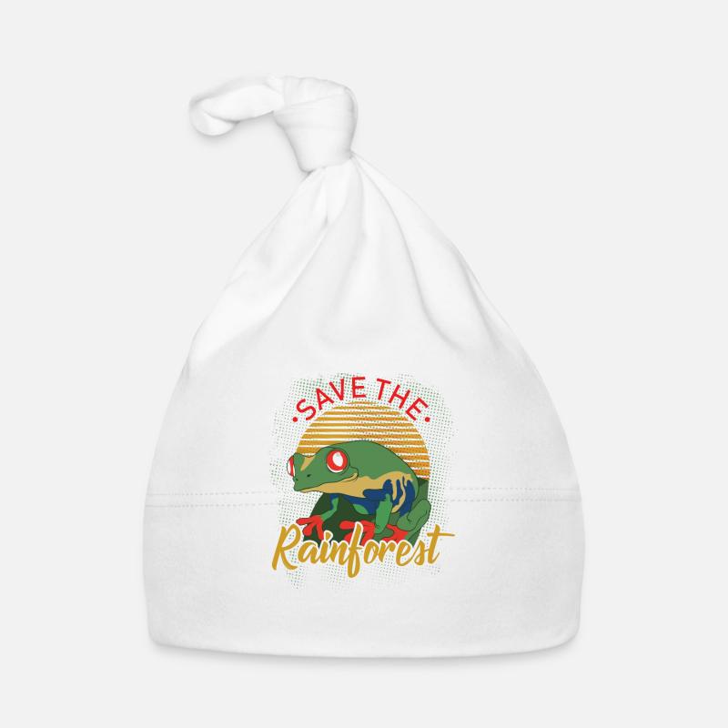 Regenwald Baby Bio-Mütze