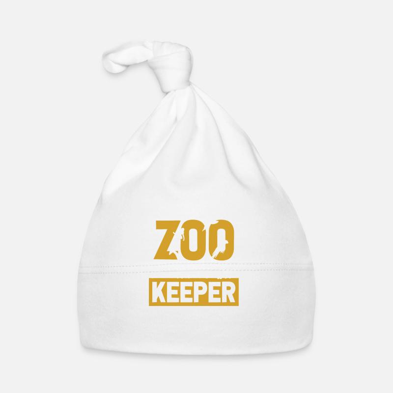Tierpfleger - Baby Bio-Mütze - Weiß
