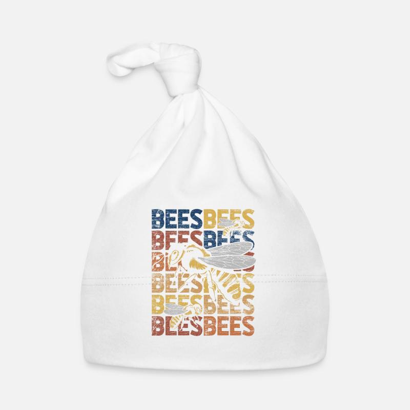 bee Organic Baby Cap