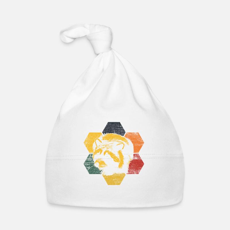 Waschbär Baby Bio-Mütze