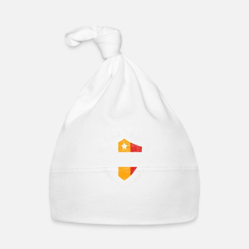 Belgique - Bonnet bio Bébé - blanc