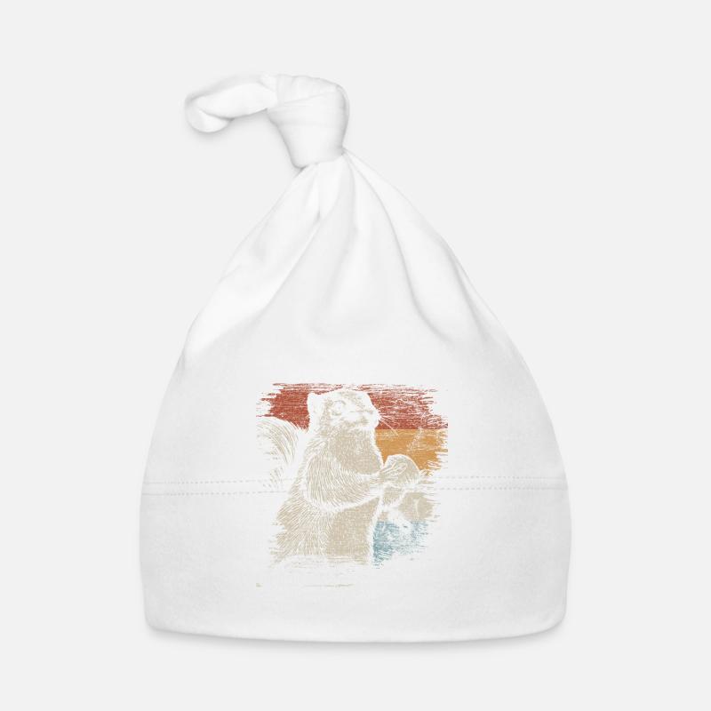 Écureuils Bonnet bio Bébé