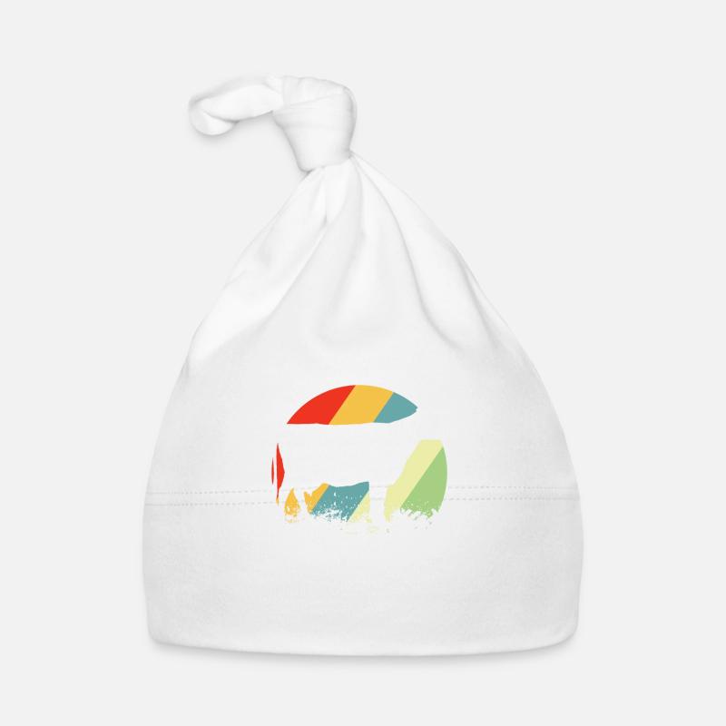 Vache - Bonnet bio Bébé - blanc