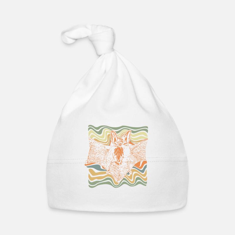 Bat scare Organic Baby Cap