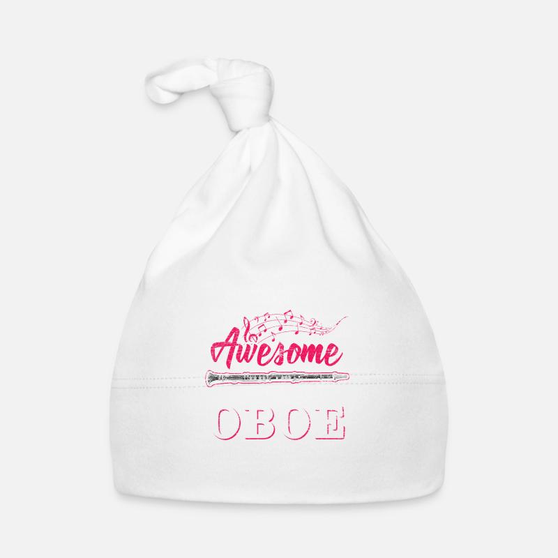 Oboe Geschenkidee Baby Bio-Mütze