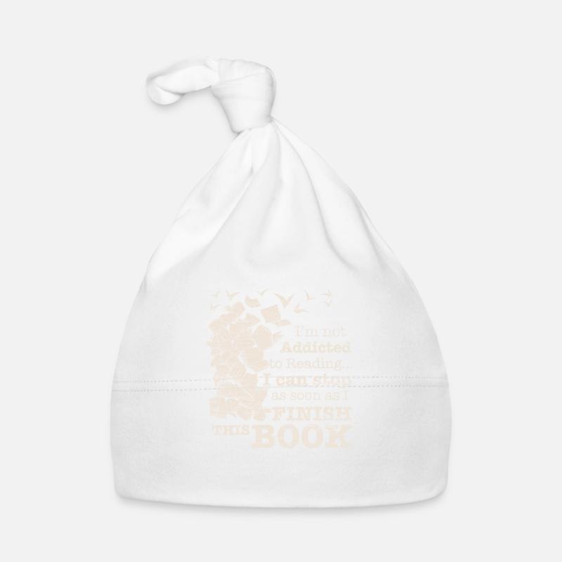 Bookworm book read books gift Organic Baby Cap