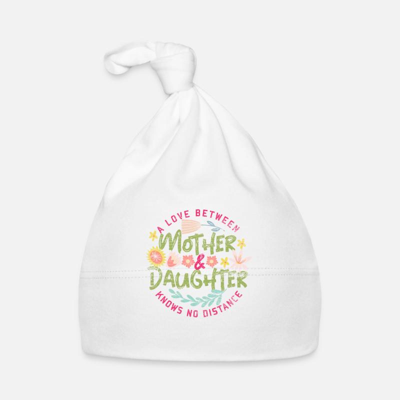 Mutter Tochter Baby Bio-Mütze
