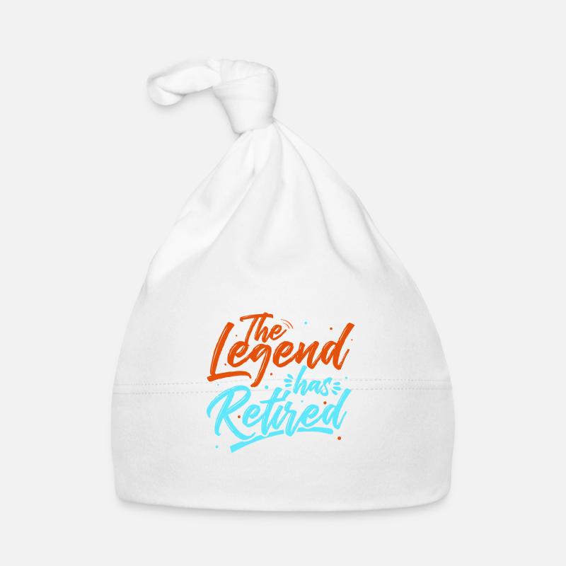 Ruhestand Legende Baby Bio-Mütze