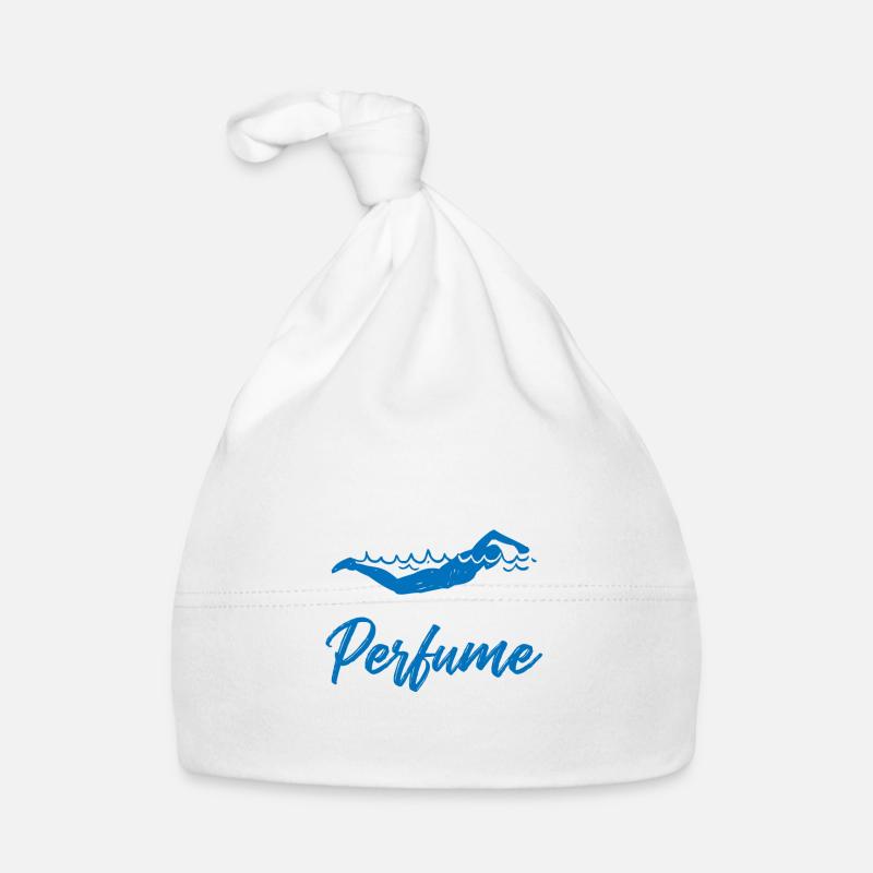 natation - Bonnet bio Bébé - blanc