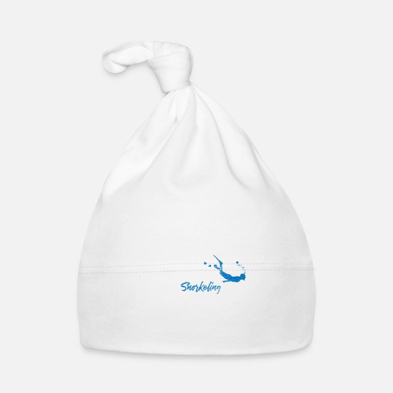 Plongée plongée avec tuba évolution récif de corail Bonnet bio Bébé