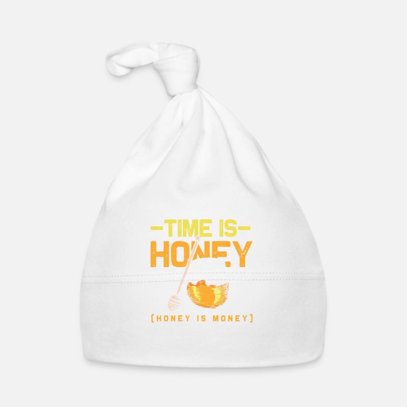 Biene Honig Baby Bio-Mütze