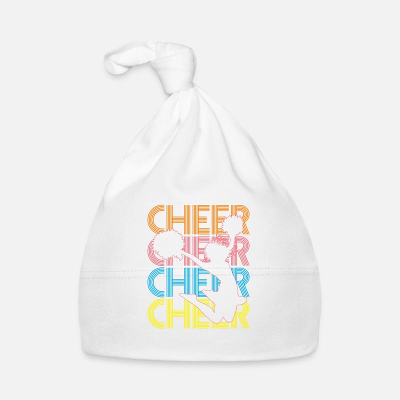 Pompom Cheerleading Bonnet bio Bébé