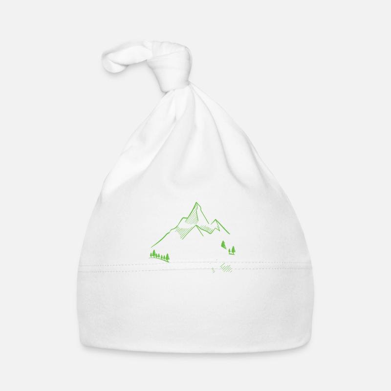 Tentes de toit | Auto Camper | Camping | Micro campeur - Bonnet bio Bébé - blanc