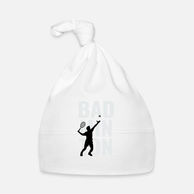 Badminton badminton player badminton gift Organic Baby Cap