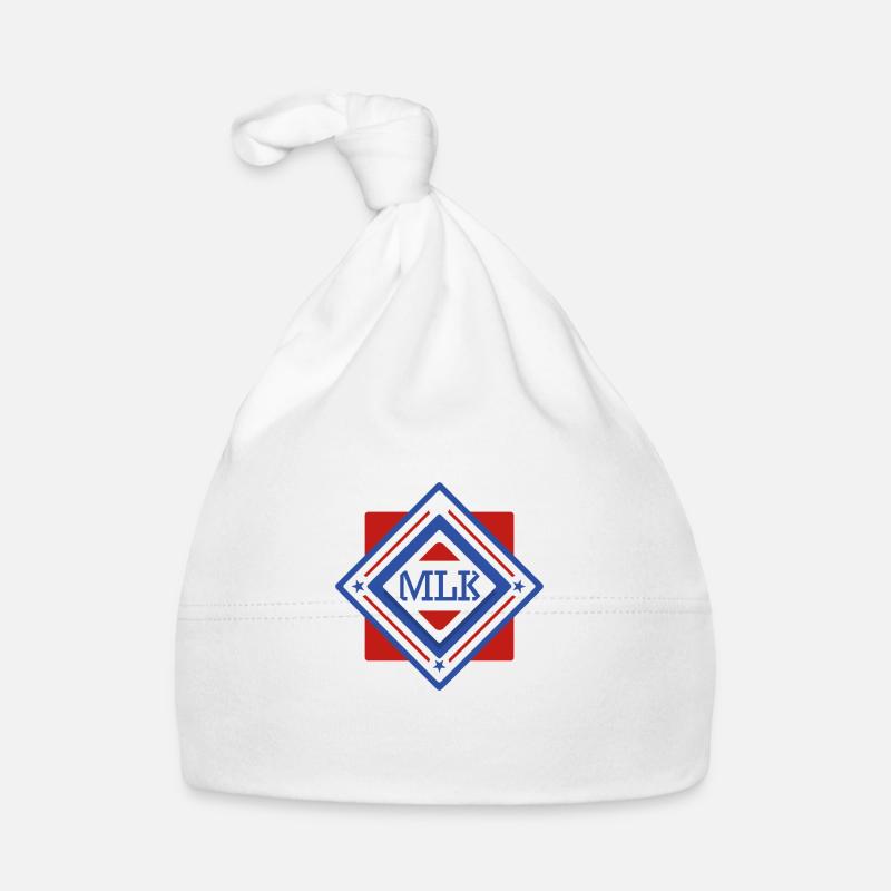 Journée Martin Luther King - Bonnet bio Bébé - blanc