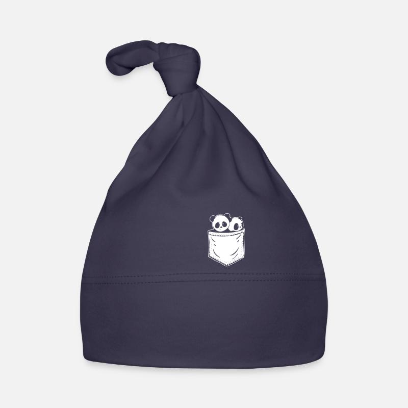 Conception mignonne de petit ours Panda, bébé panda Bonnet bio Bébé