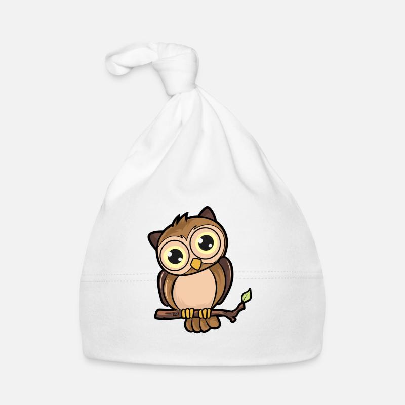 hibou Bonnet bio Bébé