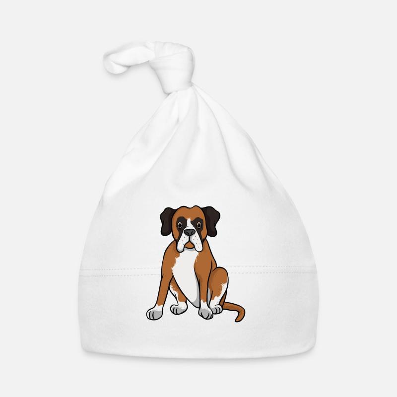 Deutscher Boxer Baby Bio-Mütze