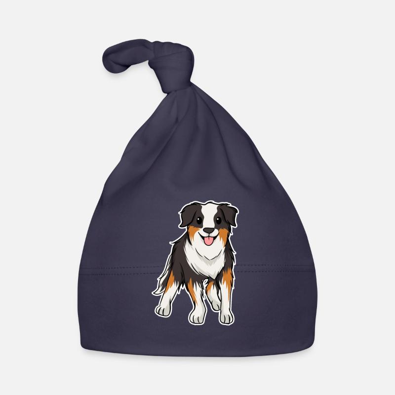 Australian Shepherd Organic Baby Cap