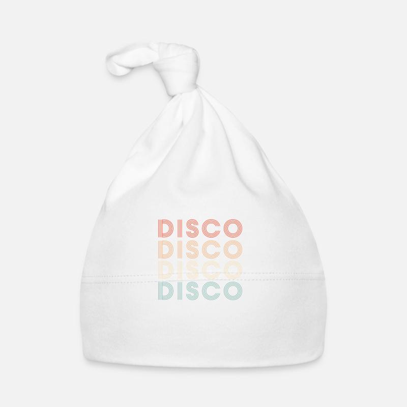 Costume rétro de musique disco Bonnet bio Bébé