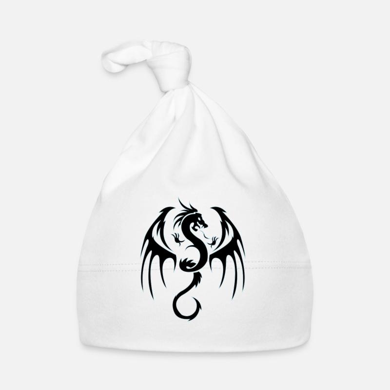 dragon tribal Baby Bio-Mütze