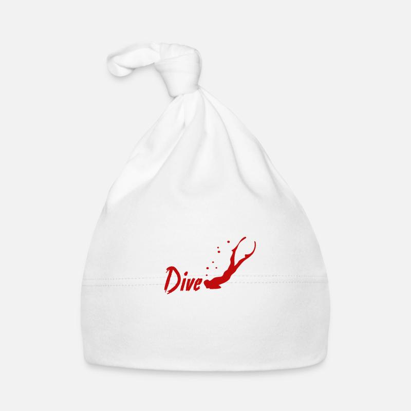 EAT SLEEP DIVE REPEAT plongée apnée apnée Bonnet bio Bébé