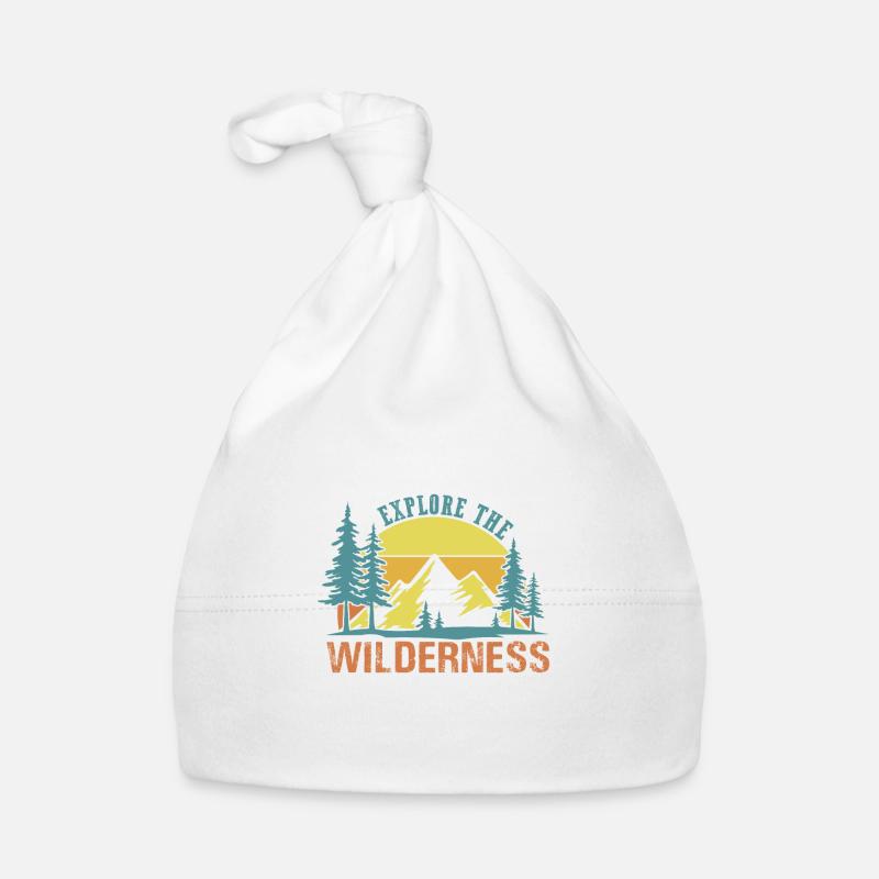 Explorez le désert - Bonnet bio Bébé - blanc