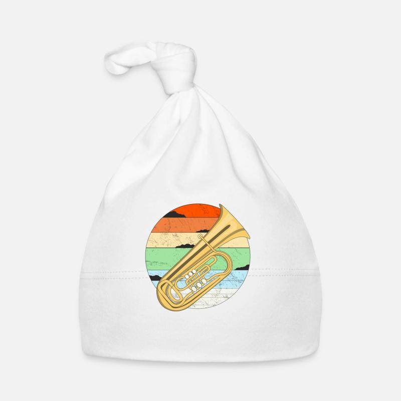 TUBA BACKGROUND Organic Baby Cap