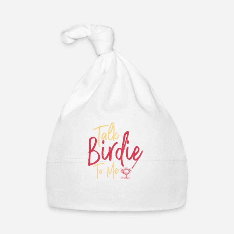 Talk Birdie To Me Funny Golf Baby Bio-Mütze