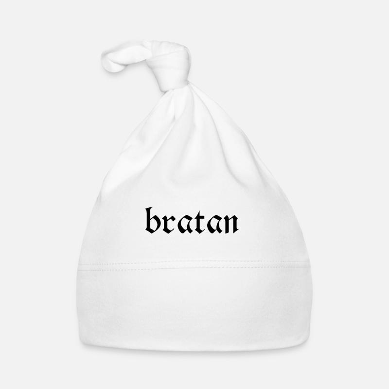 Bratan Russie cadeau hip hop anniversaire Bonnet bio Bébé