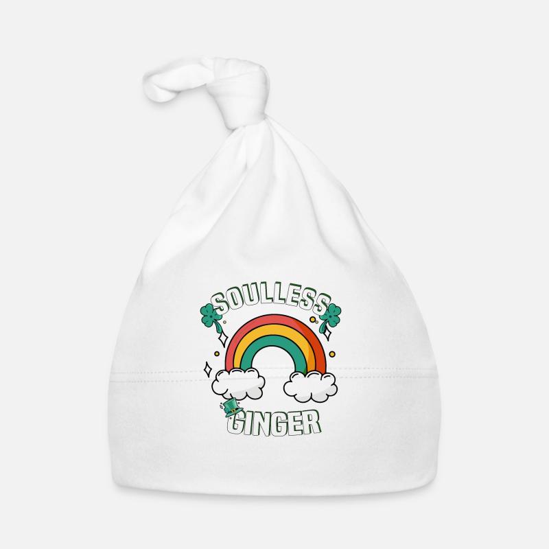 Rousse rousse du jour de la Saint-Patrick sans âme Bonnet bio Bébé