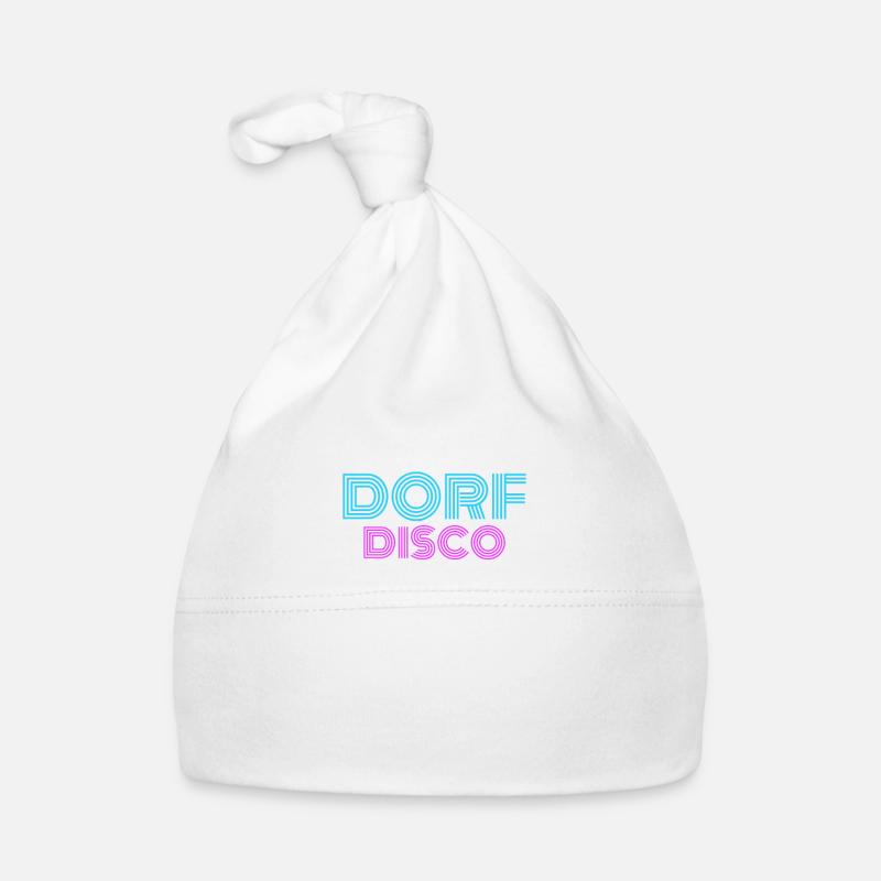 Dorf Disco Legenden Ackerparty Baby Bio-Mütze