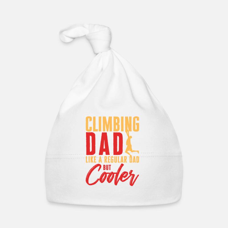 Climbing Climbing Dad Like A Regular Dad But Coole Baby Bio-Mütze